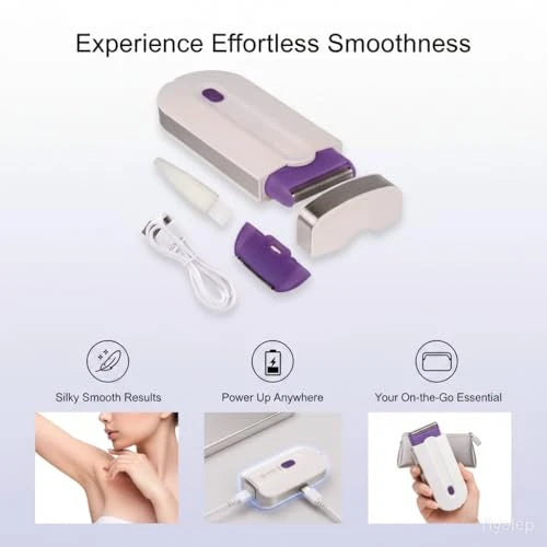 Finishing Touch  Painless Facial Body Hair Remover Trimmer Shaver for Men and Women